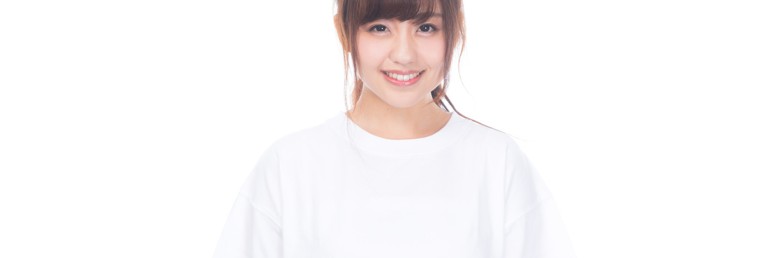 笑顔の女性