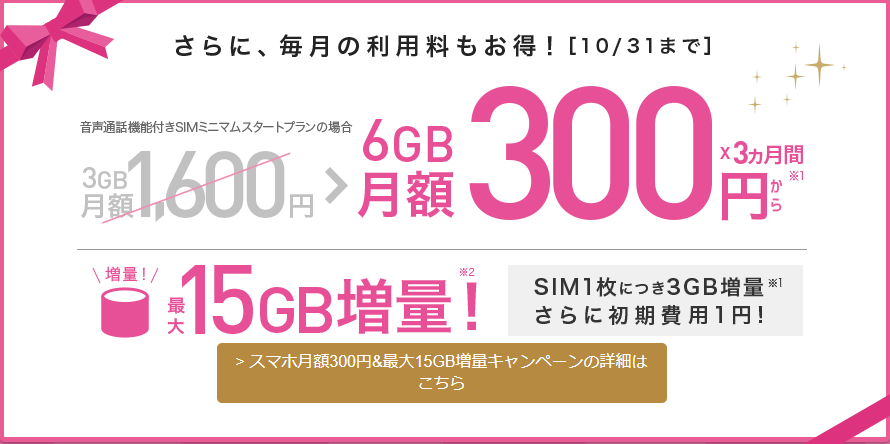 IIJmioキャンペーン②