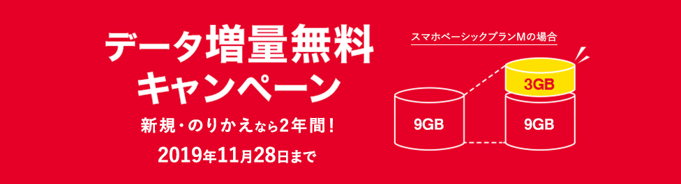 ワイモバイルキャンペーン①